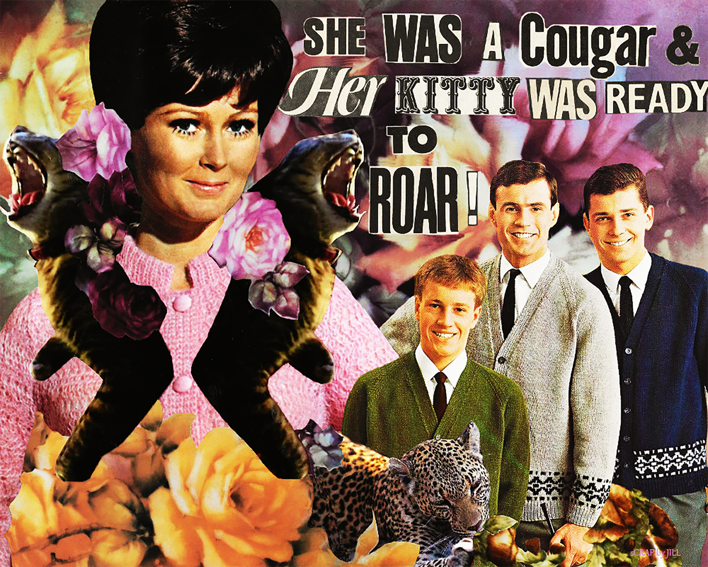 *NEW RELEASE* Brutally Honest "She Was a Cougar & Her Kitty Was Ready to Roar" Black Glossy Mug