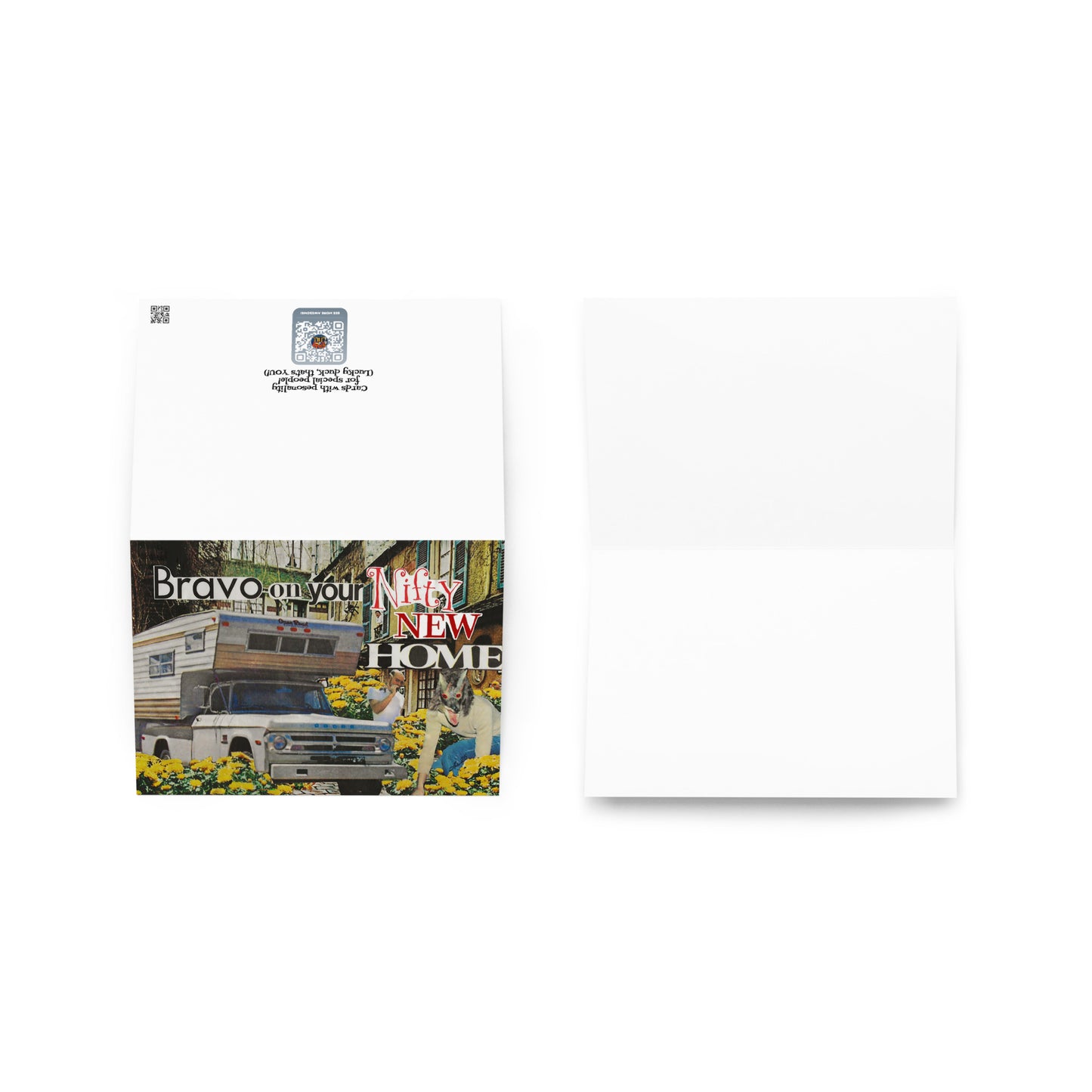*NEW RELEASE* "Bravo on your Nifty New Home" Housewarming Card