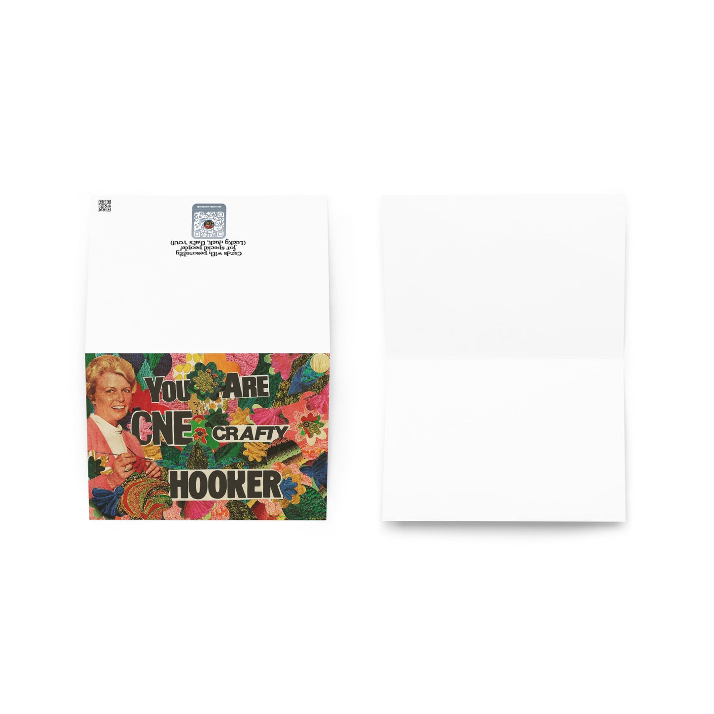 *NEW RELEASE* "You Are One Crafty Hooker" Just Because/ Multi Occasion Card