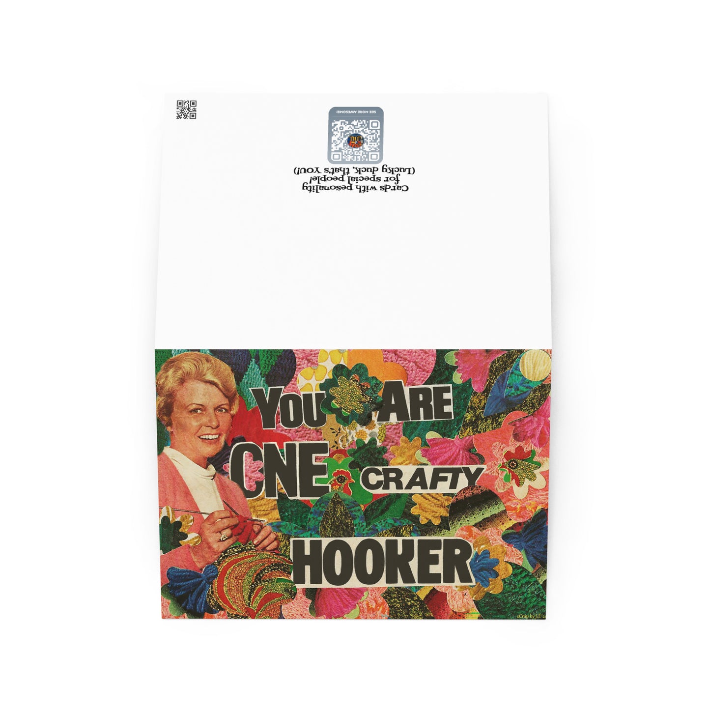 *NEW RELEASE* "You Are One Crafty Hooker" Just Because/ Multi Occasion Card