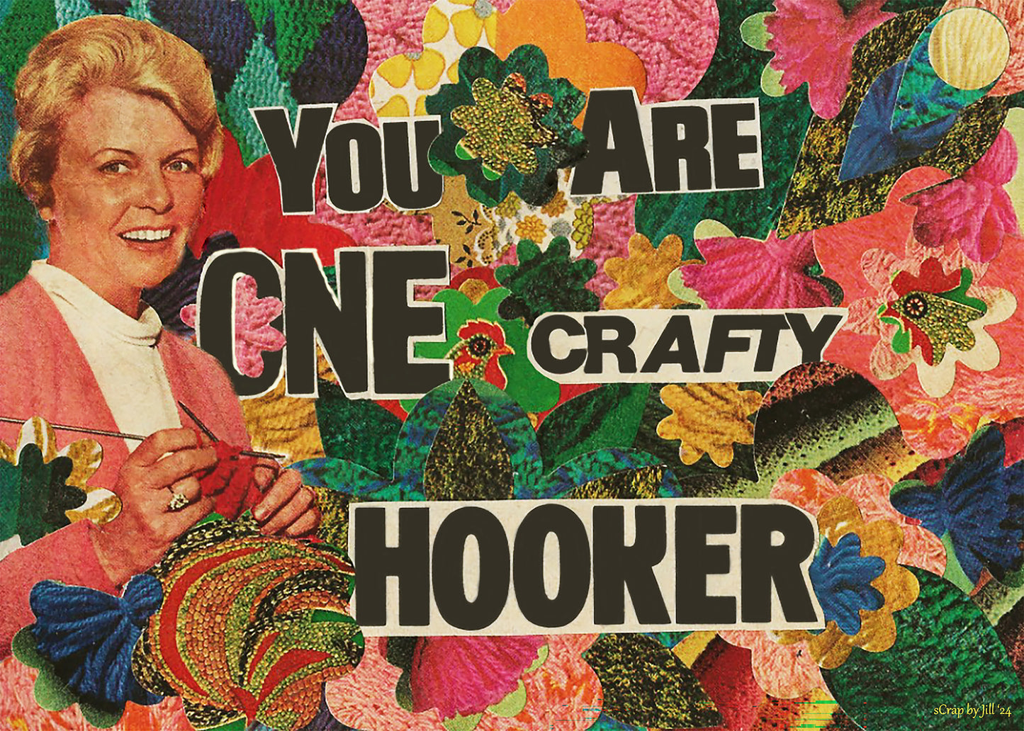 *NEW RELEASE* Brutally Honest "You Are One Crafty Hooker" Black Glossy Mug