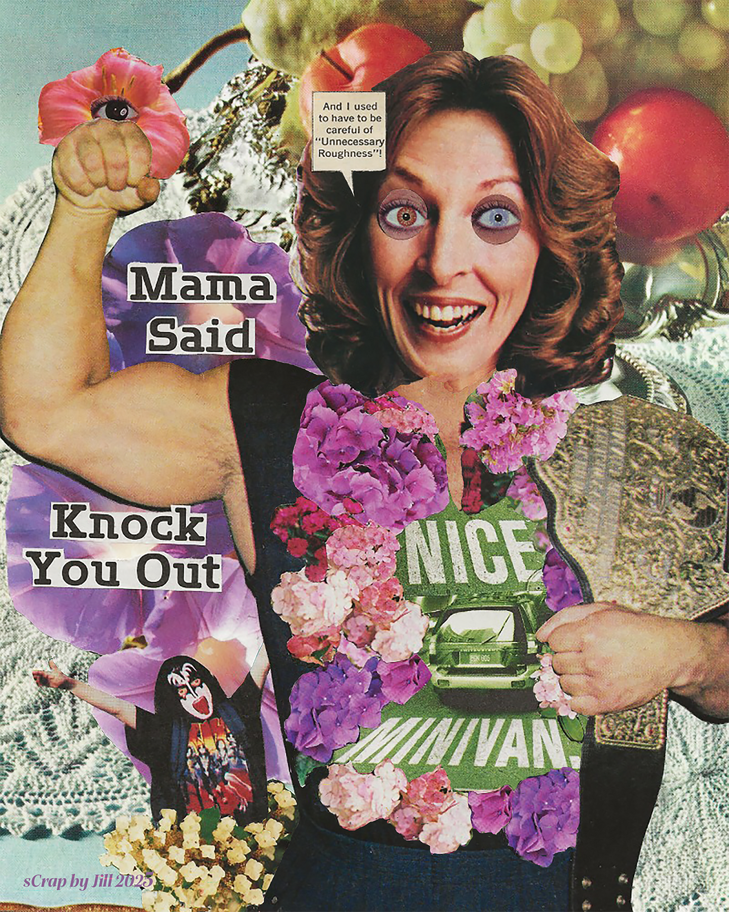 *NEW RELEASE* Funny Tote Bag with Personality and Sass "Mama Said Knock You Out"