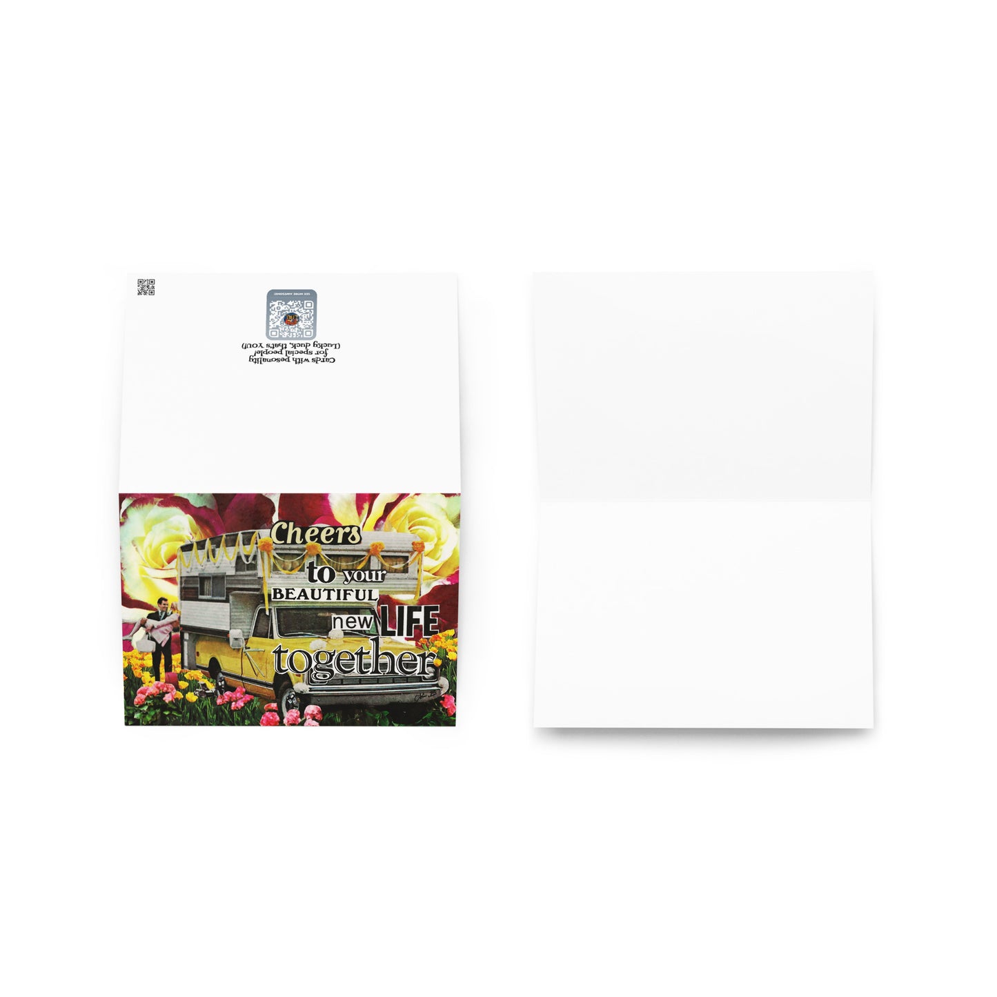 *NEW RELEASE* "Cheers to your Beautiful New Life Together" Wedding Card